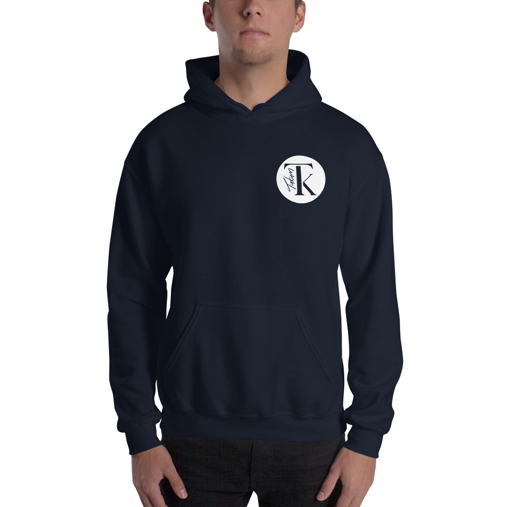 Carlos Takam Tk, Men's Hoodie - White Logo, Mini
