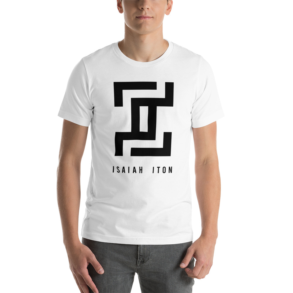 Isaiah Iton Men's T-Shirt Big Logo Dark