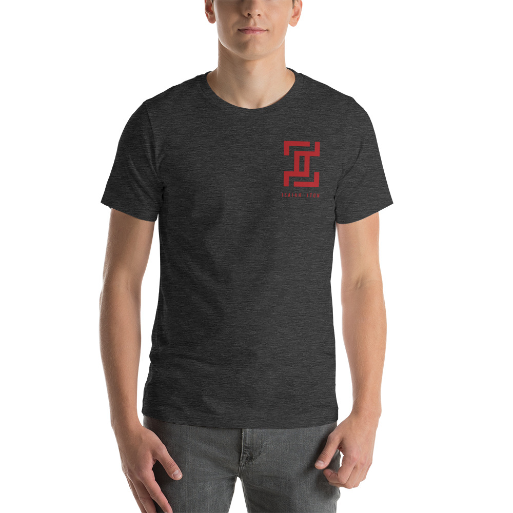 Isaiah Iton Men's T-Shirt Small Logo Red