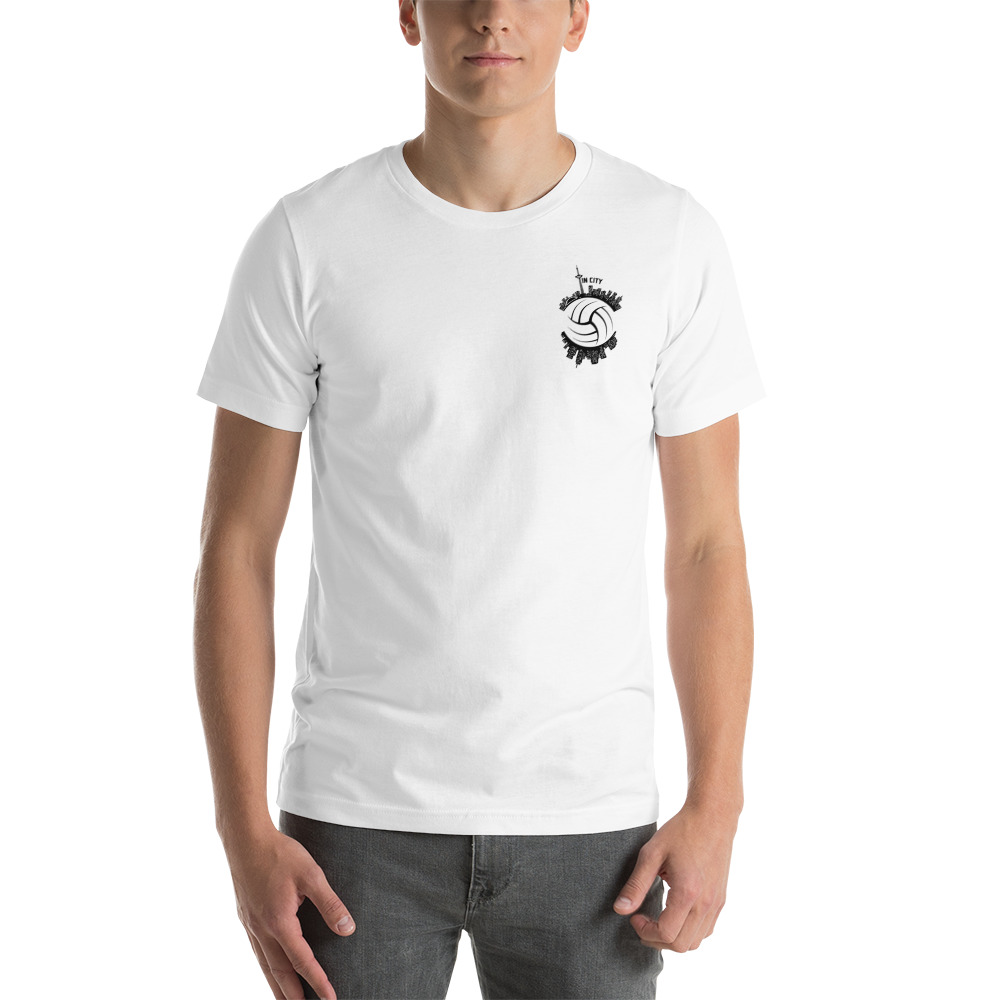 Tin City by Thinesa Sri, T-Shirt, Black Logo