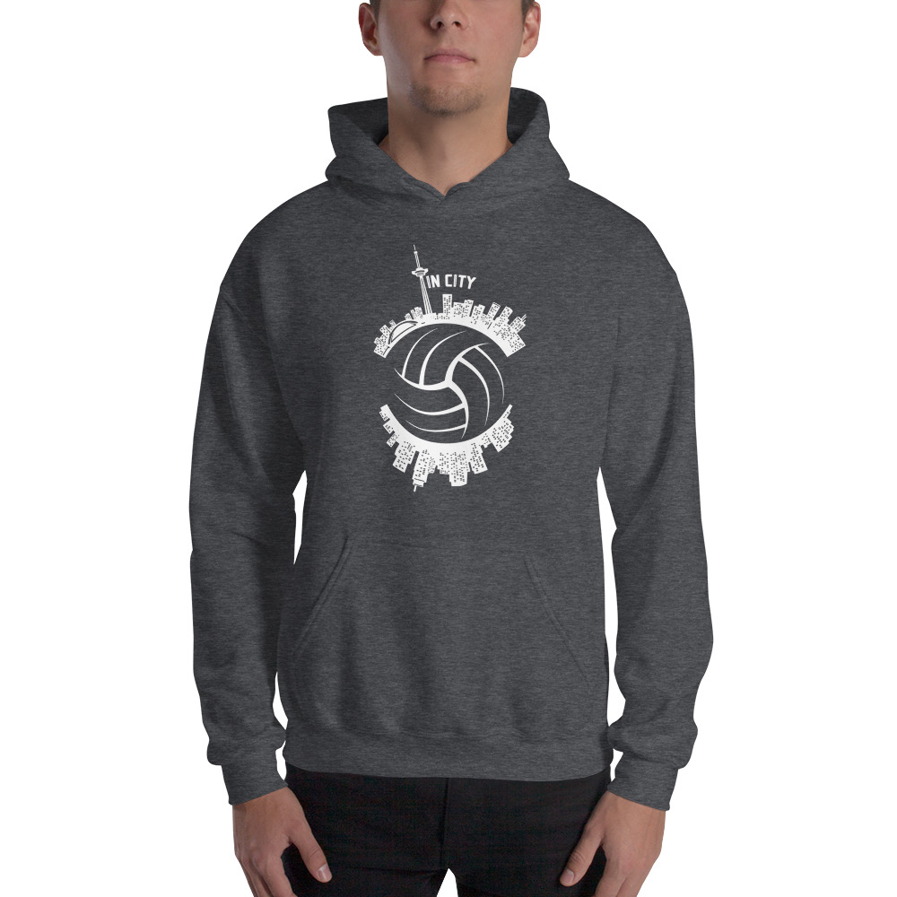 Tin City by Thinesa Sri, Hoodie, White Logo