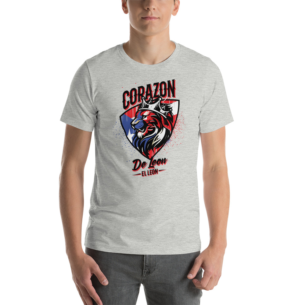 Corazon by by Elon DeJesus Unisex T-Shirt, Dark Logo