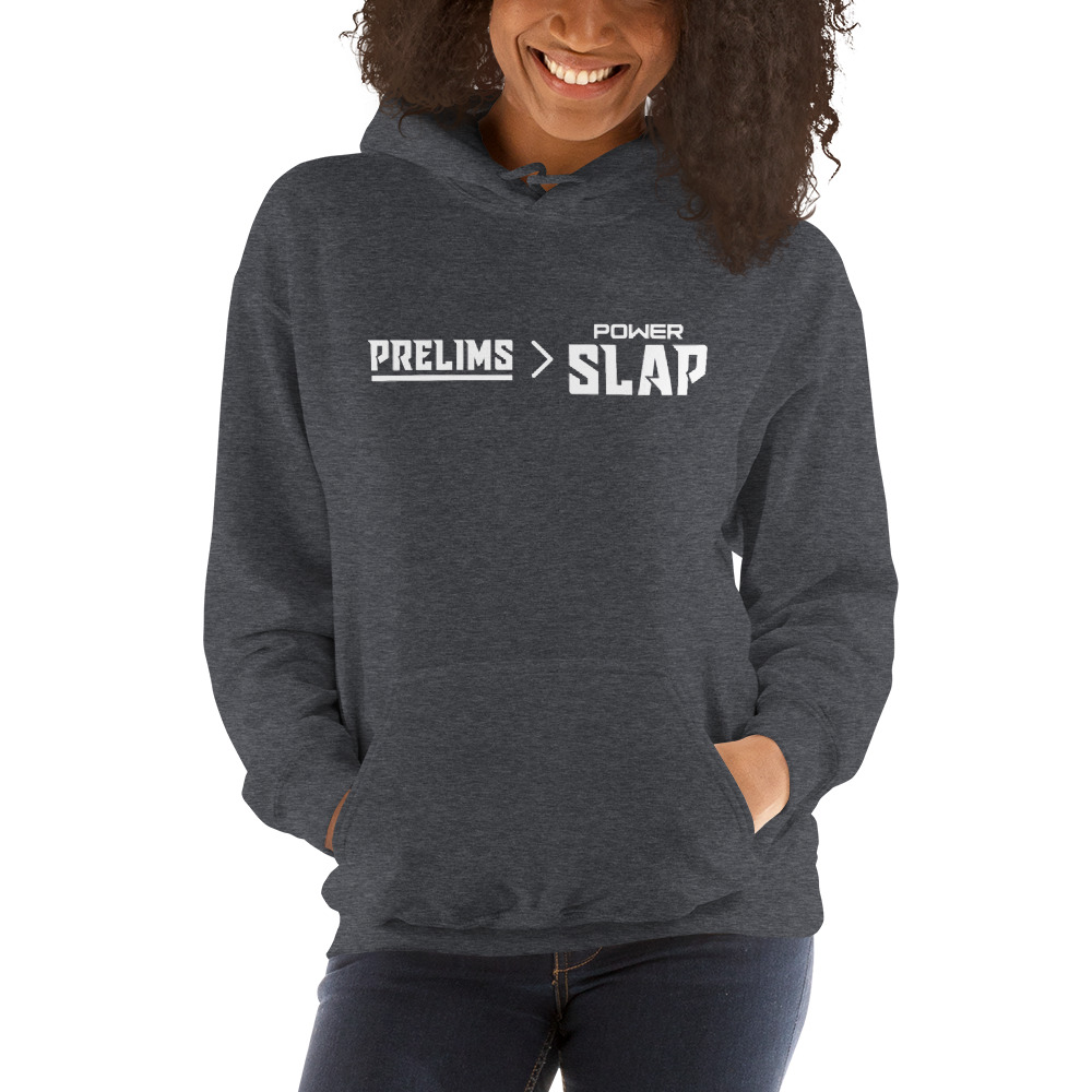  Power Slap Fight Bananas Unisex Hoodie, Light Logo