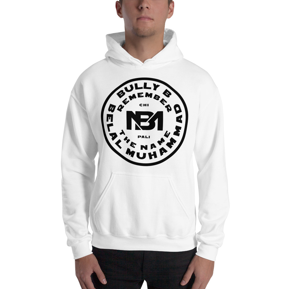 "Remember The Name" Belal Muhammad Men's Hoodie Dark Logo