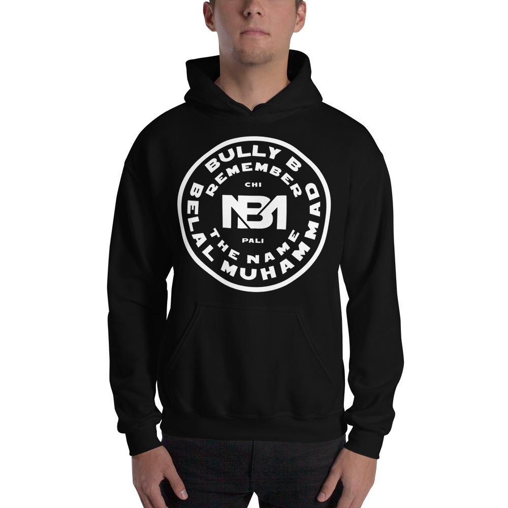 "Remember The Name" Belal Muhammad Men's Hoodie Light Logo