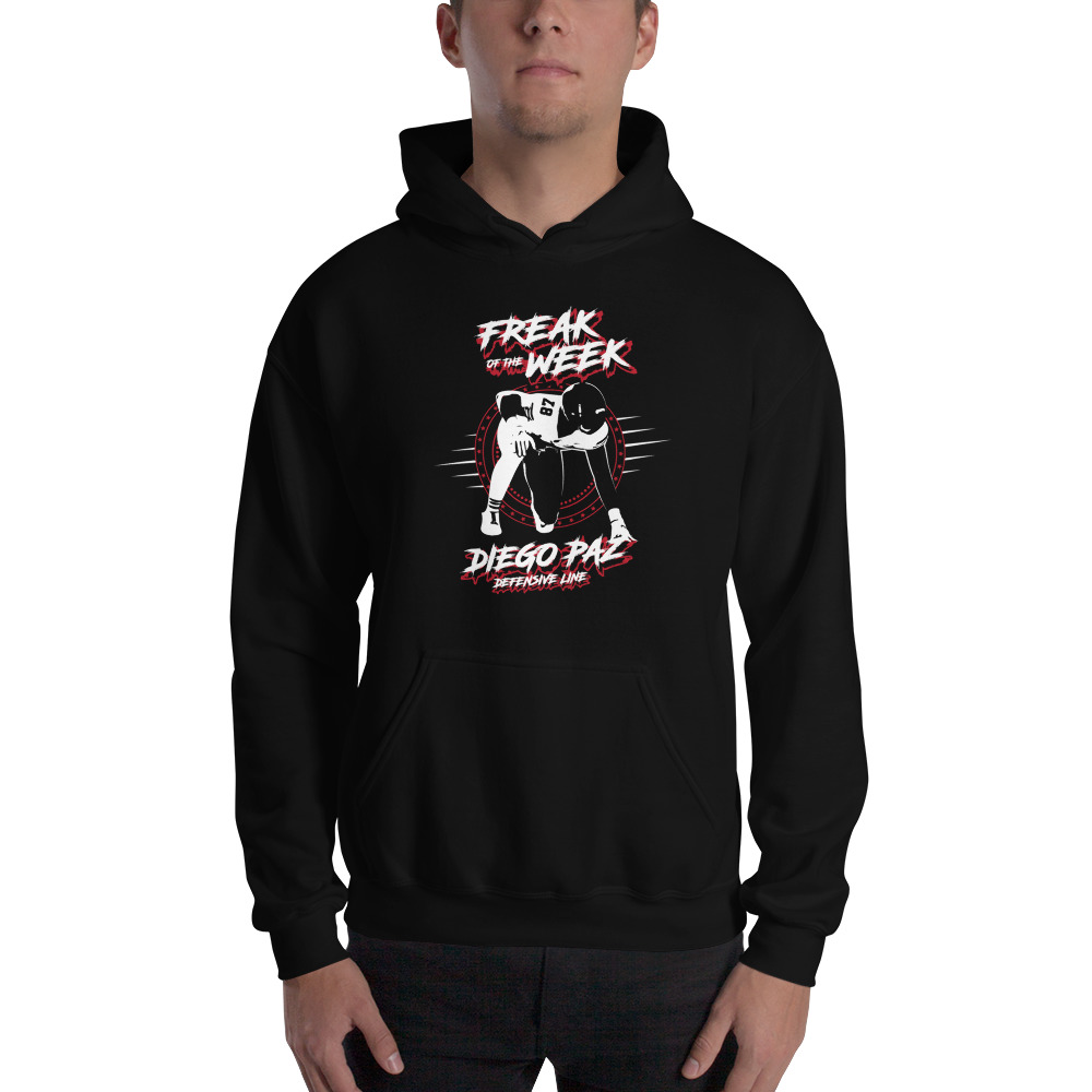 Freak Of The Week Chase Baker Unisex Hoodie, Light Logo