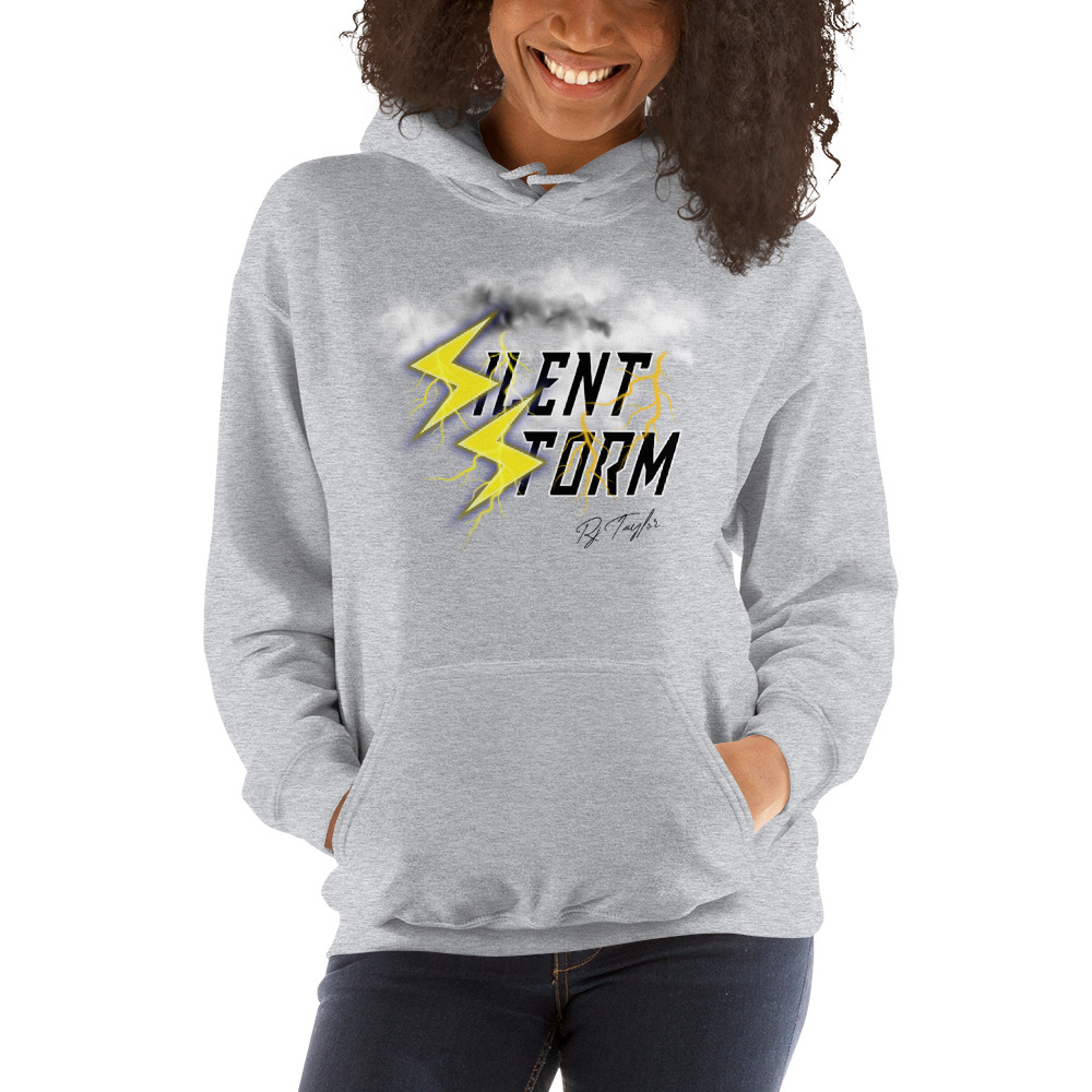 Silent Storm RJ Taylor Women's Hoodie, Dark Logo