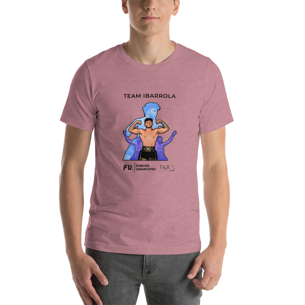 Team Ibarrola-Purple+Black T-Shirt on MILLIONS Team Ibarrola-Purple+Black T-Shirt