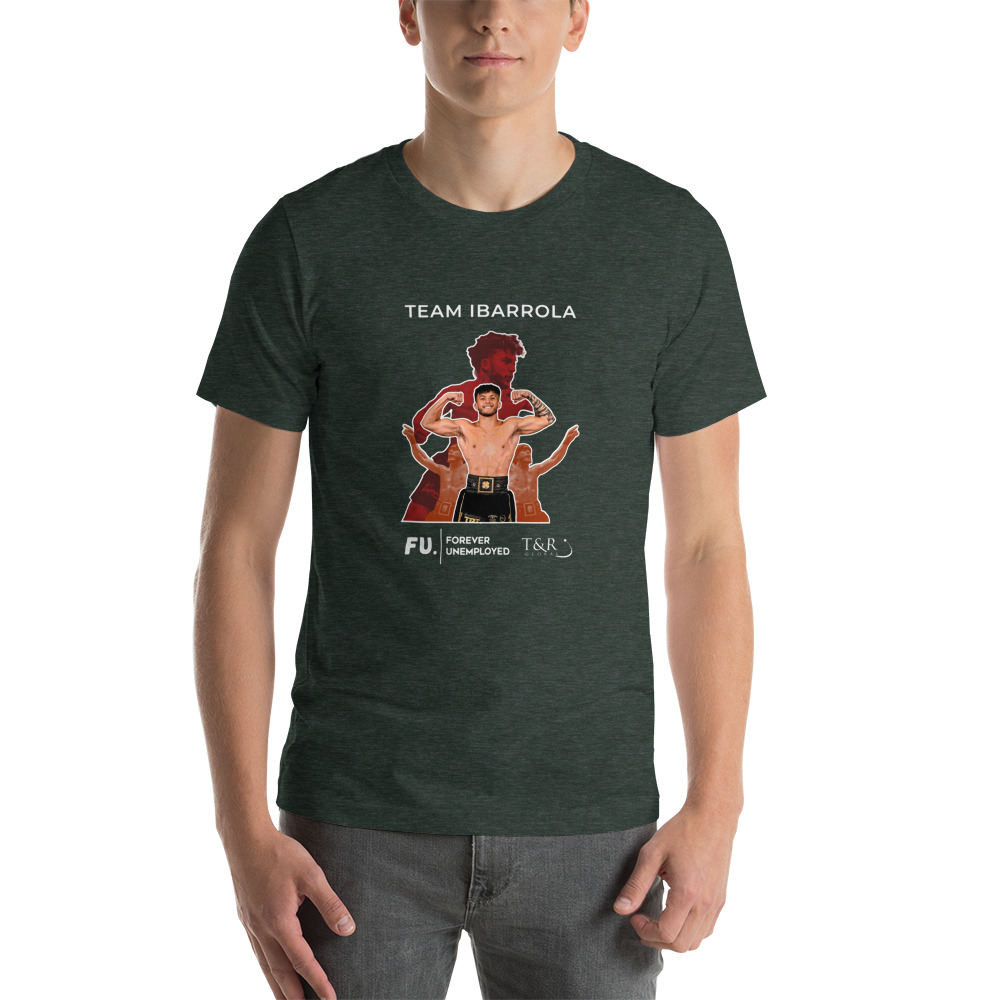 Team Ibarrola-Orange+White T-Shirt on MILLIONS Team Ibarrola-Orange+White T-Shirt