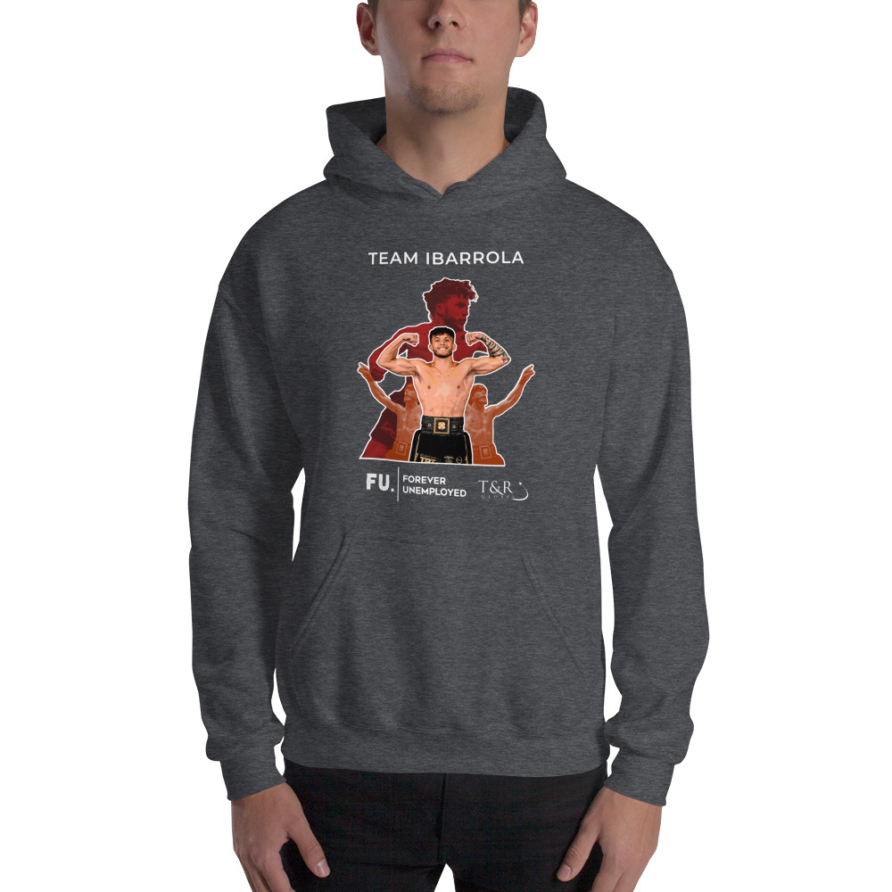 Team Ibarrola-Orange+White Hoodie on MILLIONS Team Ibarrola-Orange+White Hoodie