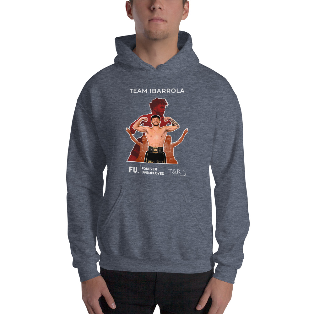 Team Ibarrola-Orange+White Hoodie