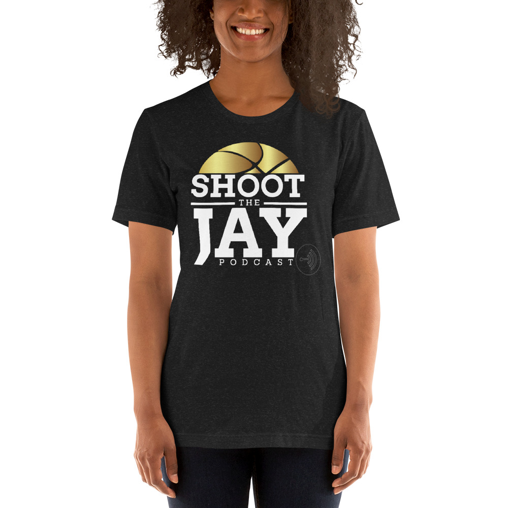 Shoot the Jay Podcast T-Shirt, Light Logo
