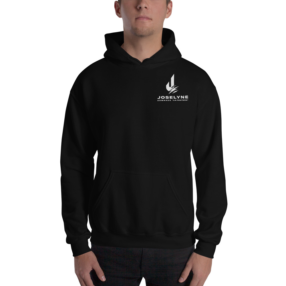 Joselyne 'LA PANTERA' Edwards White Logo Hoodie