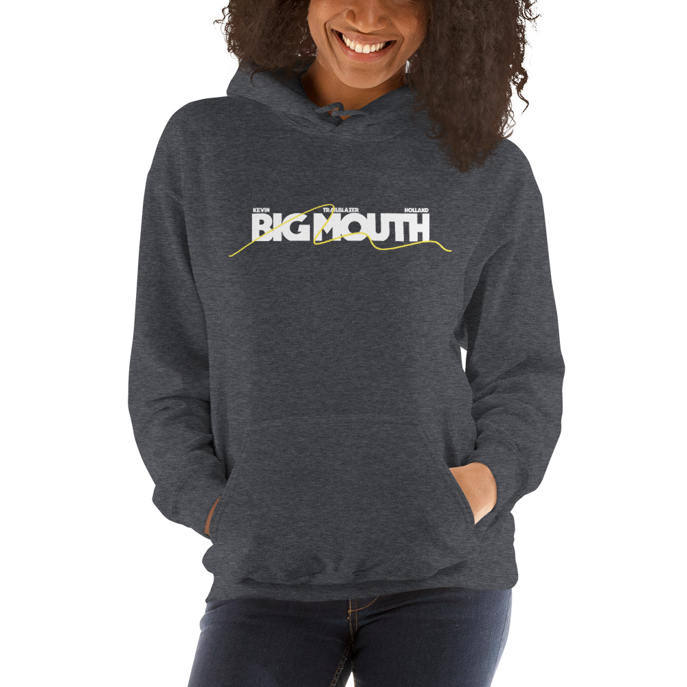 Big Mouth by Kevin Holland Hoodie, Front&Back Design