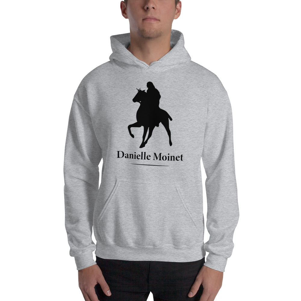 Danielle Moinet by Summer Rae Unisex Hoodie, Black Logo