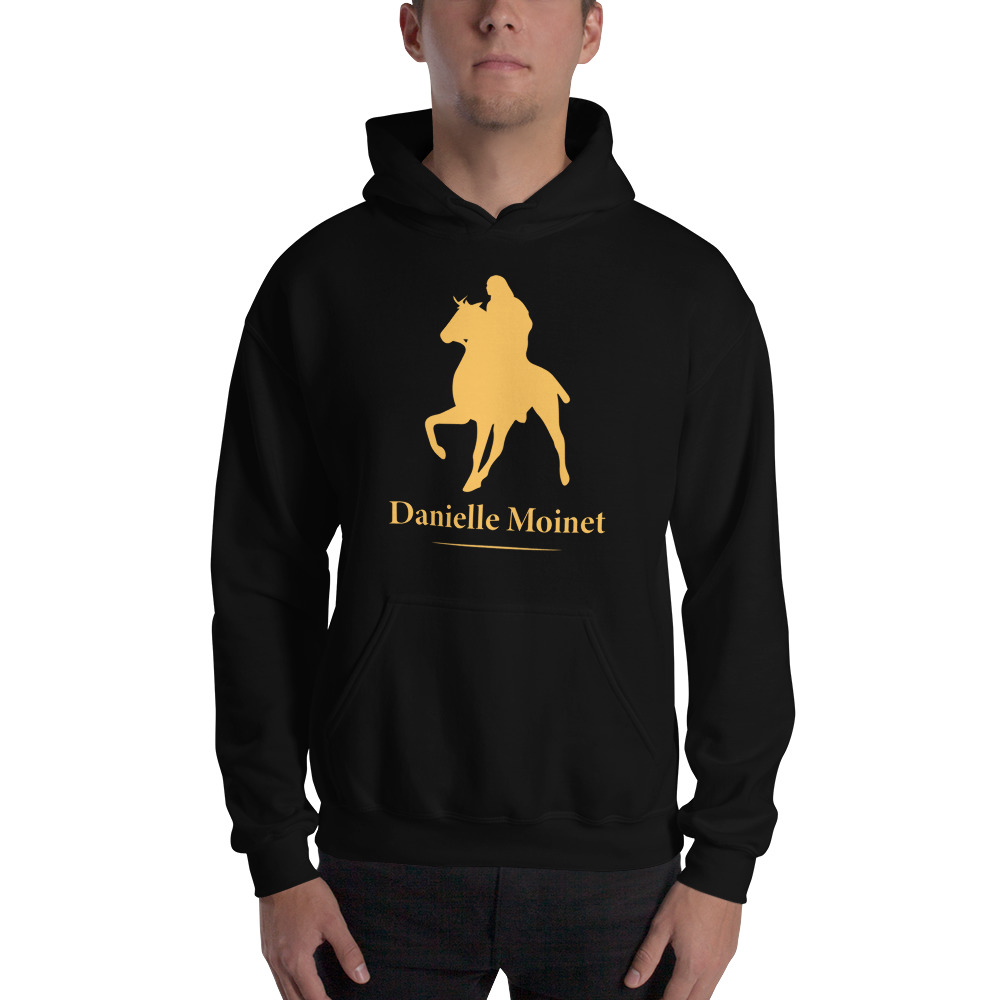  Danielle Moinet by Summer Rae Unisex Hoodie, Gold Logo