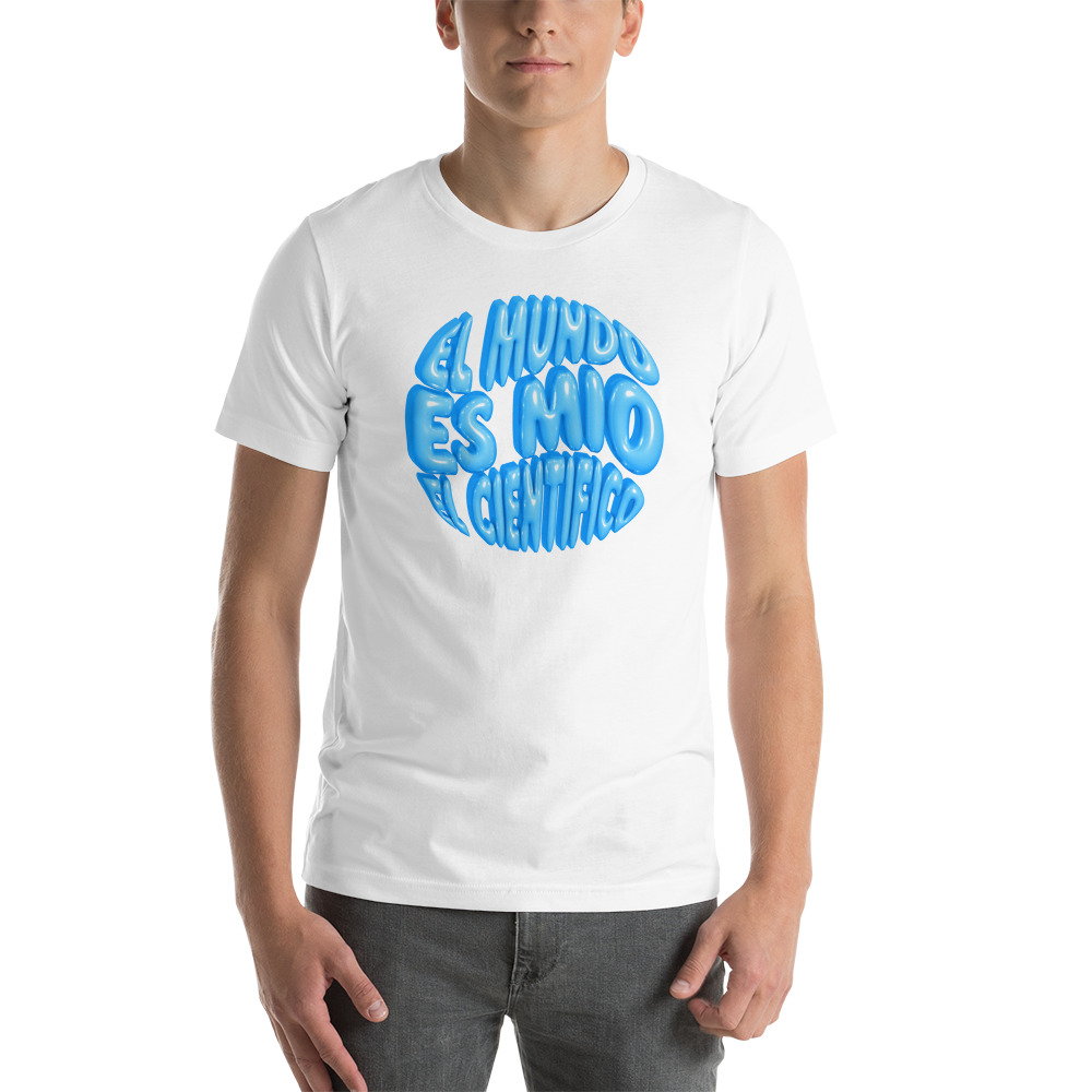 Ray “The Scientist” Cuadrado El Mundo Es Mio Men's T-Shirt on MILLIONS Ray “The Scientist” Cuadrado El Mundo Es Mio Men's T-Shirt