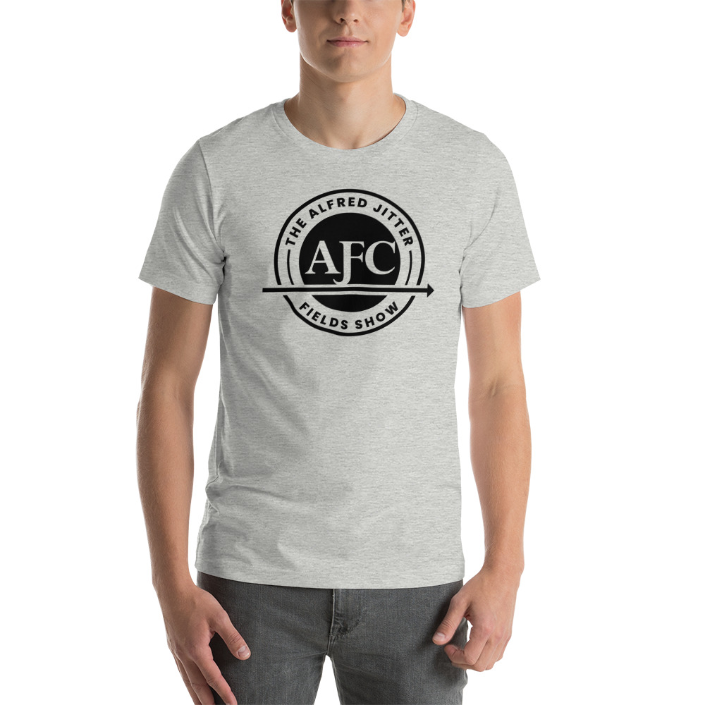 Alfred Jitter Fields Jr T-Shirt, Black Logo