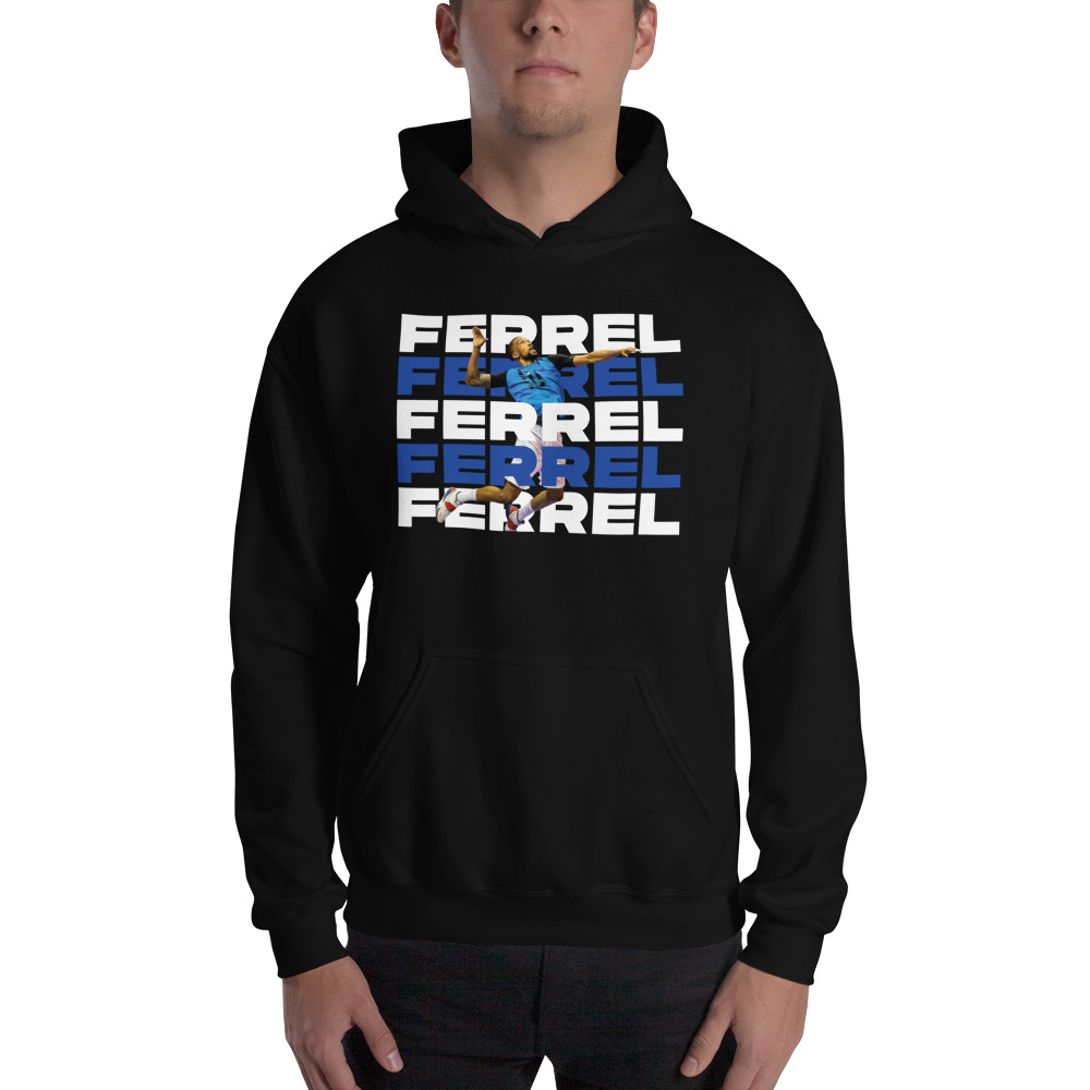 Ferrel by Tevin Ferrel Unisex Hoodie, Light Logo