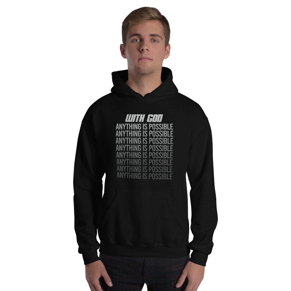 With God Anything is Possible Carlos Ulberg Hoodie