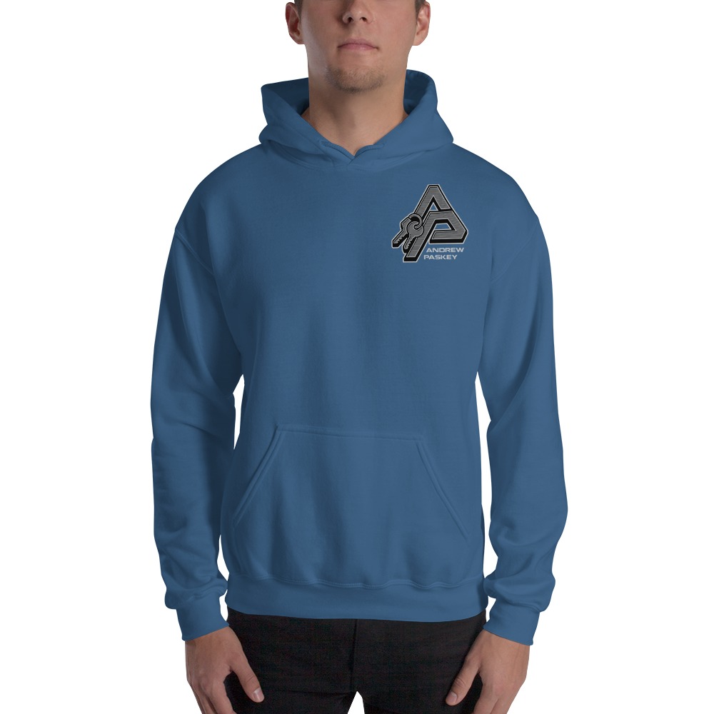 Andrew Paskey Men's Hoodie, Mini Logo