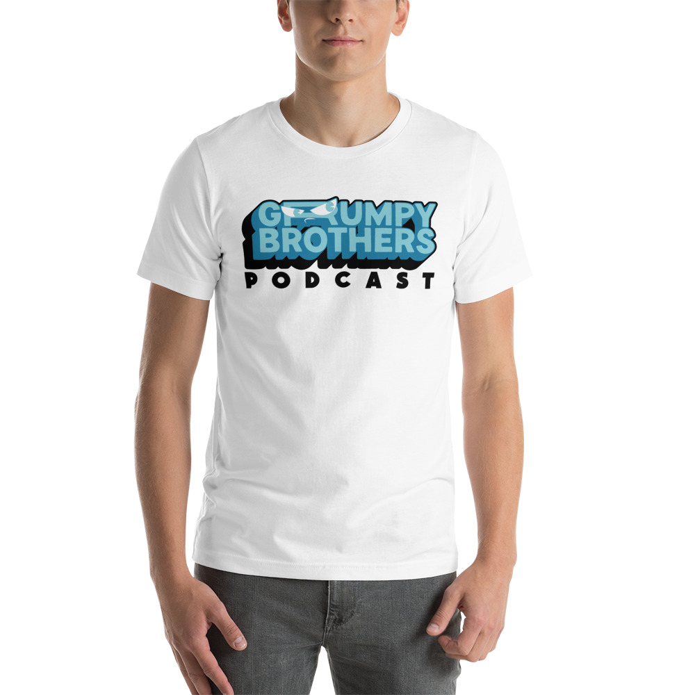 Grumpy Brothers Podcast T-Shirt, Dark Logo