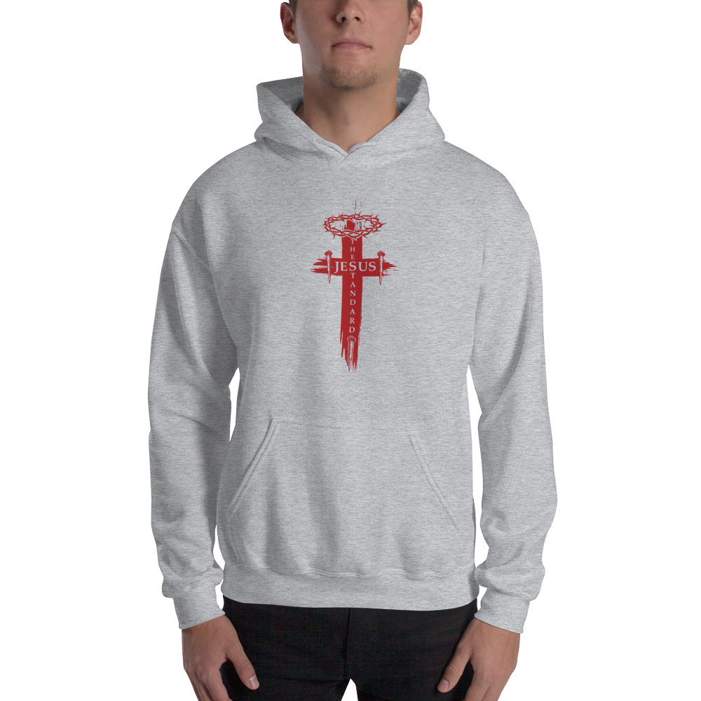 "The Standard" by Woodrow Dantzler III Unisex Hoodie, Red Logo