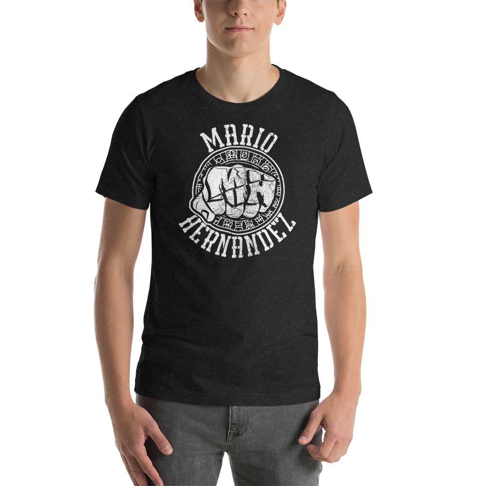 Mighty Mario Hernandez T-Shirt, White Logo