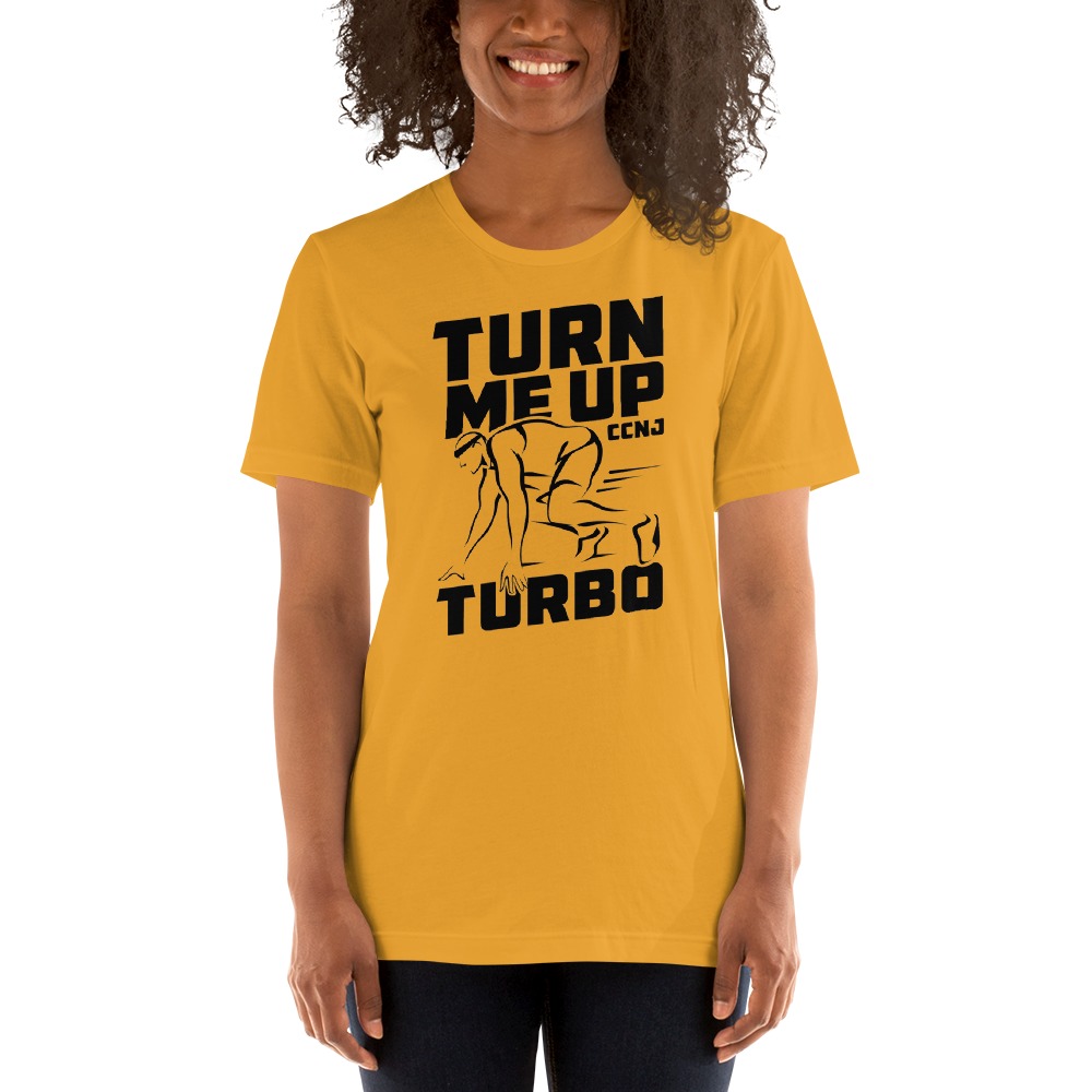 "Turn Me up Turbo" by Charles Nnantah Jr T-Shirt, Black Logo