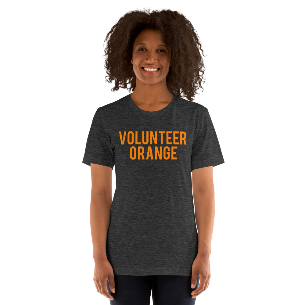 Volunteer Orange by Craig Colquitt Unisex T-Shirt on MILLIONS Volunteer Orange by Craig Colquitt Unisex T-Shirt