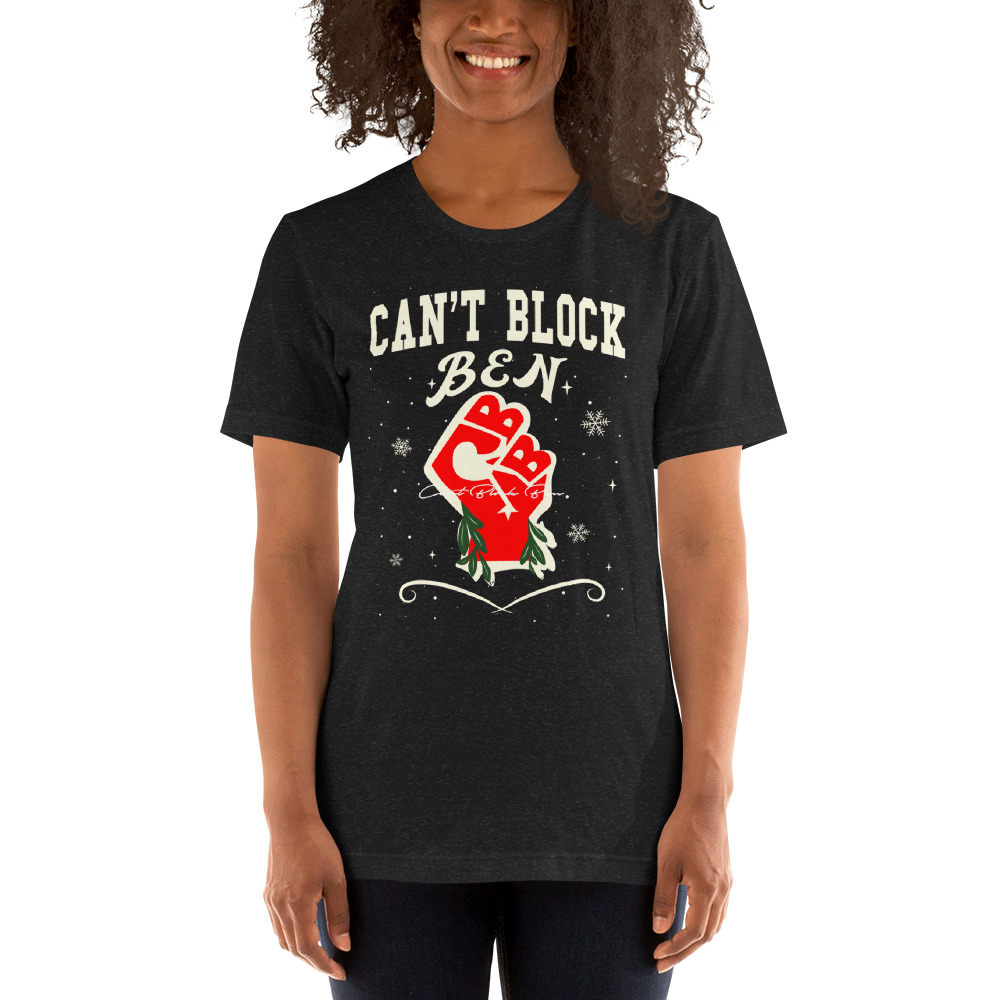 Ben Desmarais Women's T-Shirt, Can't Block Ben