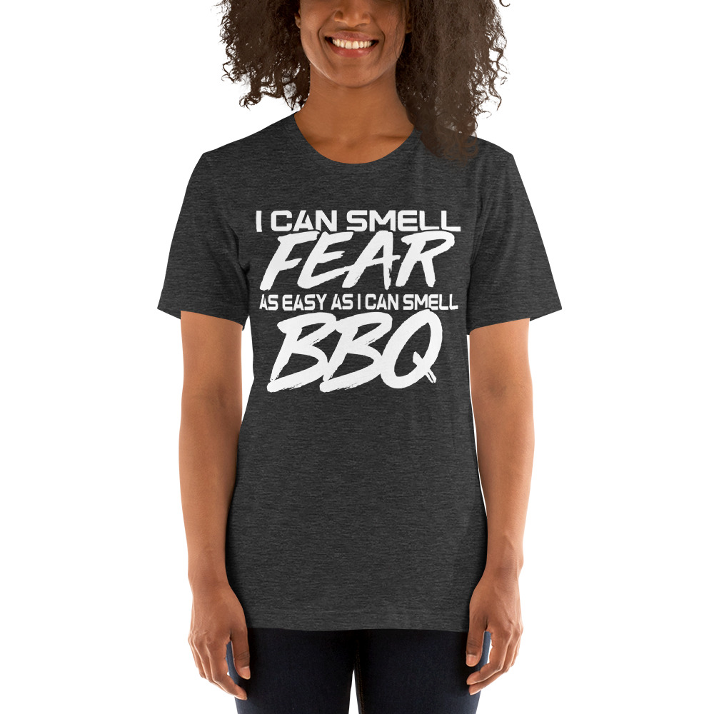 Fear & BBQ by Trevor Peek T-Shirt, Light Logo