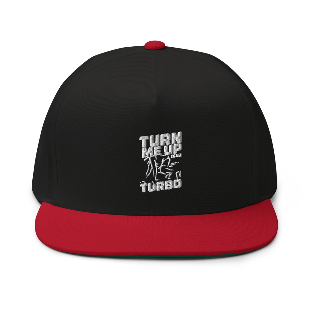 "Turn Me up Turbo" by Charles Nnantah Jr Hat, WhiteLogo