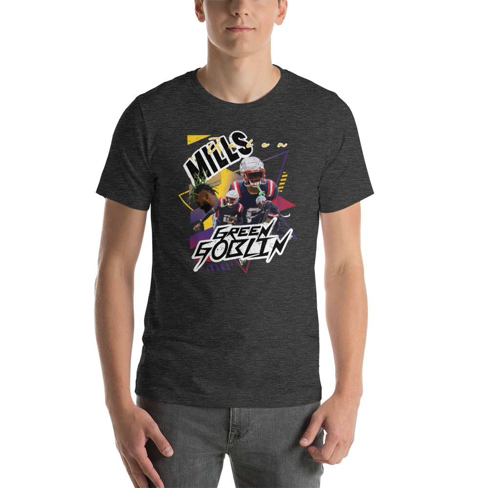 Green Goblin by Jalen Mills x MAWI, Men's Tee , Light Logo