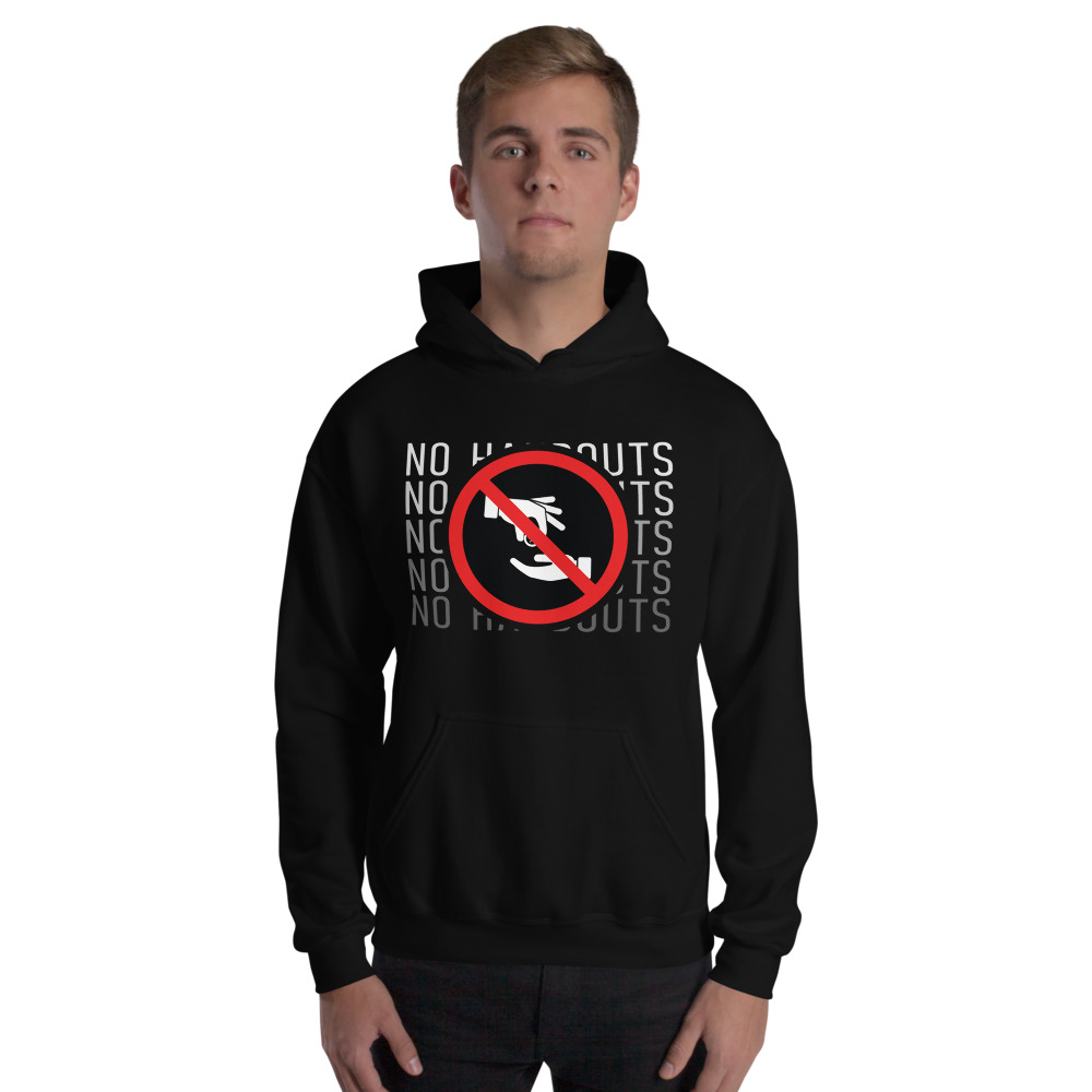 No Handsout by Billy Balogun Hoodie