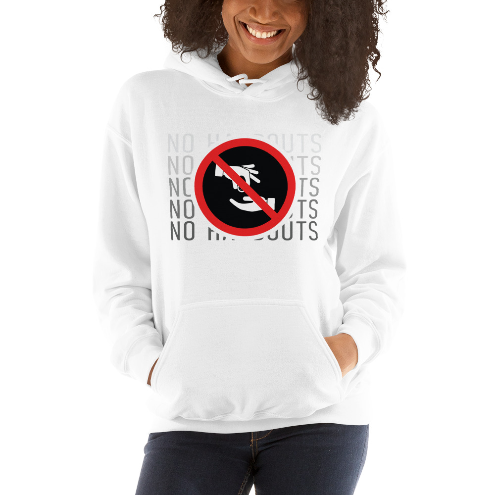 No Handsout by Billy Balogun Hoodie