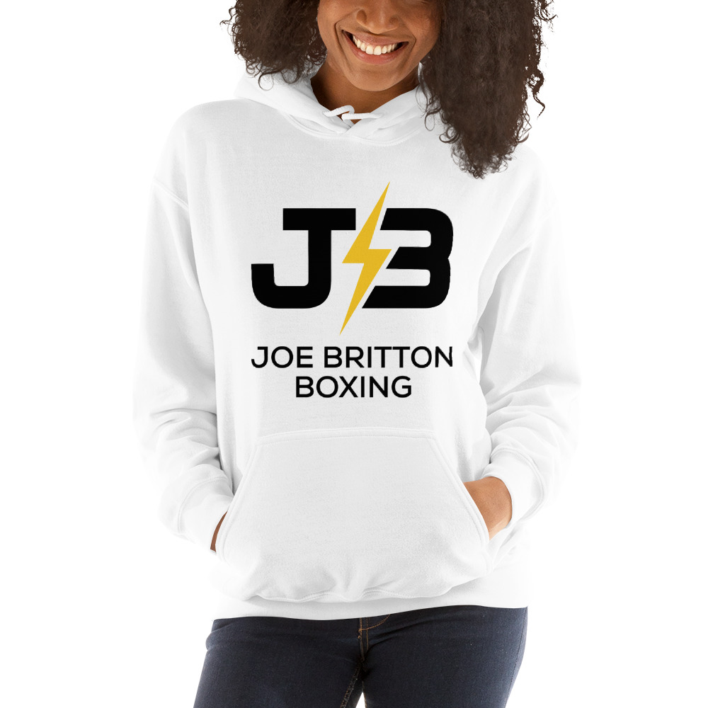 J3 by Joseph Britton Unisex Hoodie, Black Logo on MILLIONS J3 by Joseph Britton Unisex Hoodie, Black Logo
