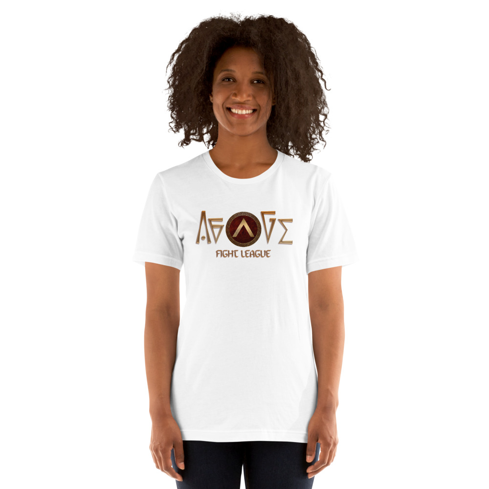 Aroo by Agoge Fight League T-Shirt, Dark Logo