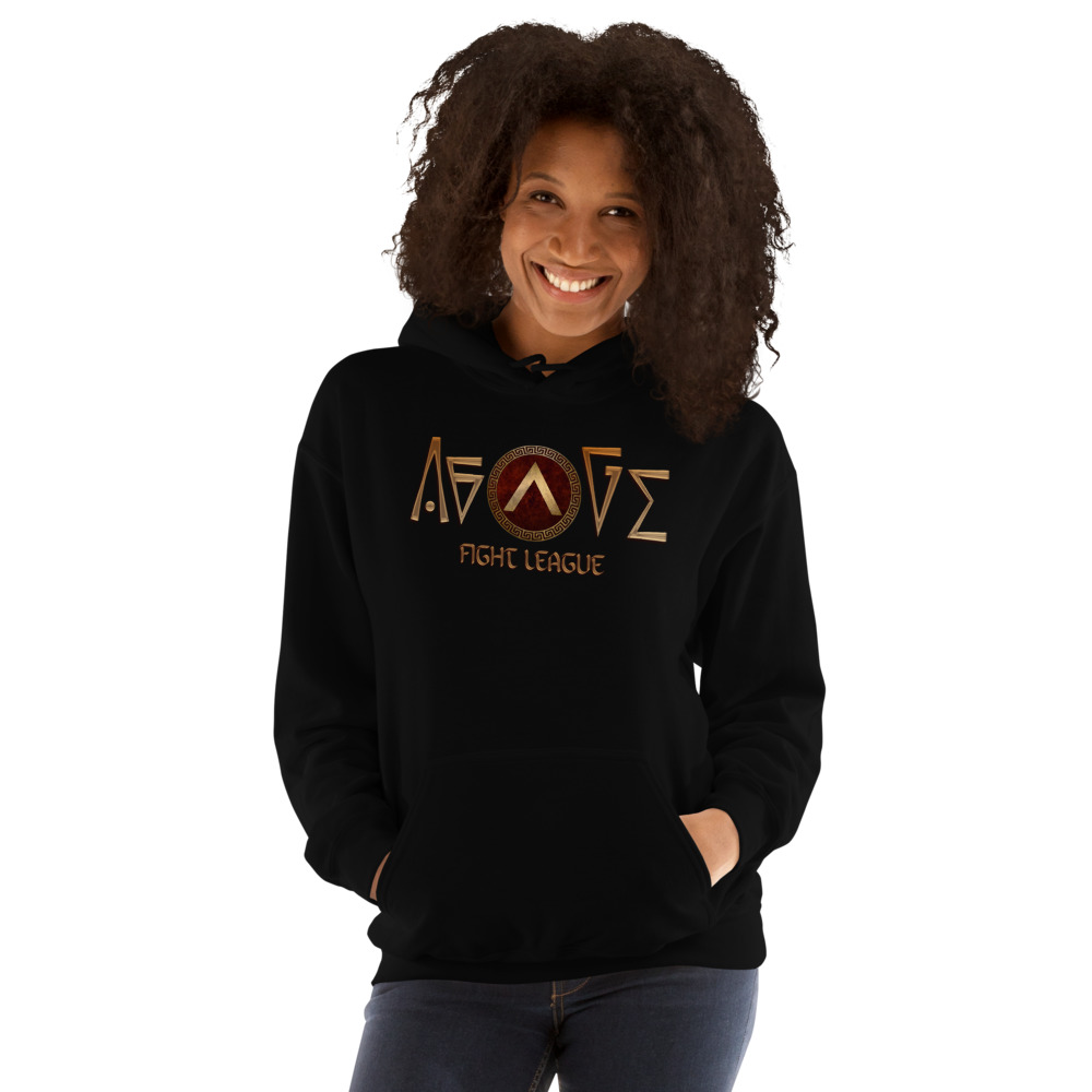  Time To Enter The Agoge, Unisex Hoodie, Light Logo