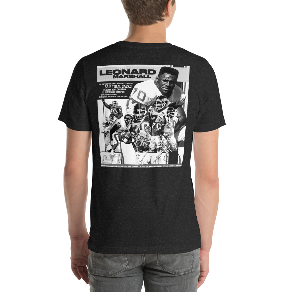 Leonard A. Marshall T-Shirt on MILLIONS Leonard A. Marshall T-Shirt