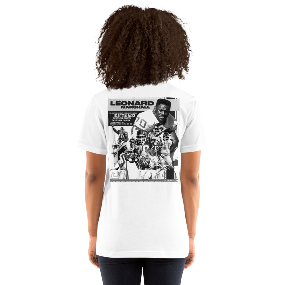 Leonard A. Marshall Women's T-Shirt on MILLIONS Leonard A. Marshall Women's T-Shirt
