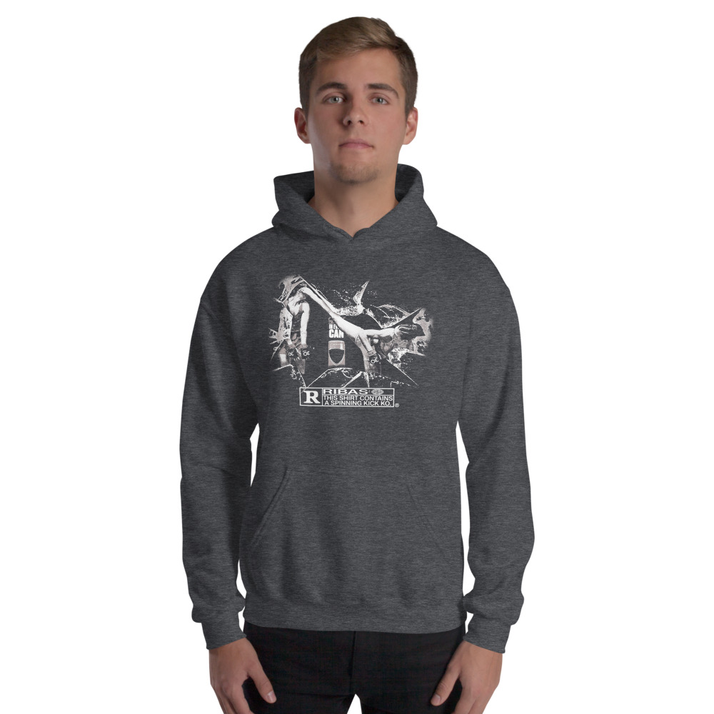 Spinning Kick by Ada Ribas Hoodie