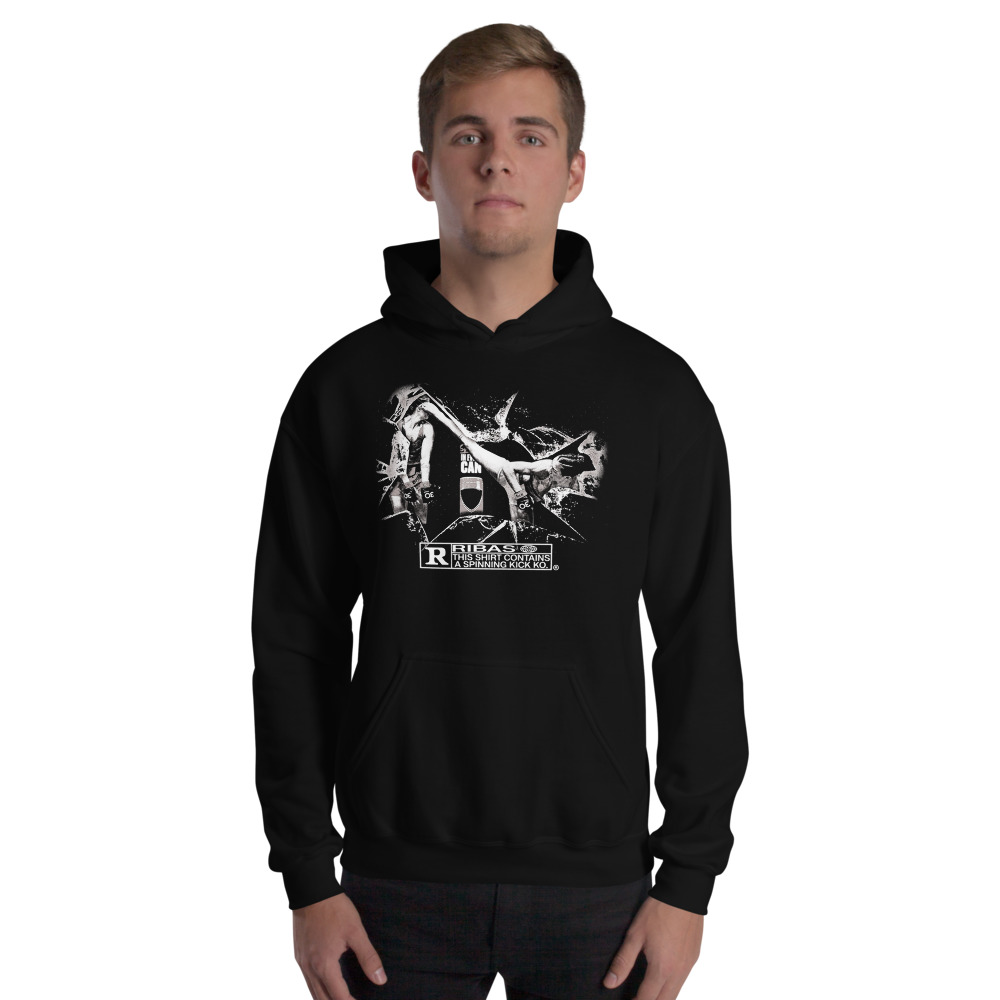 Spinning Kick by Ada Ribas Hoodie