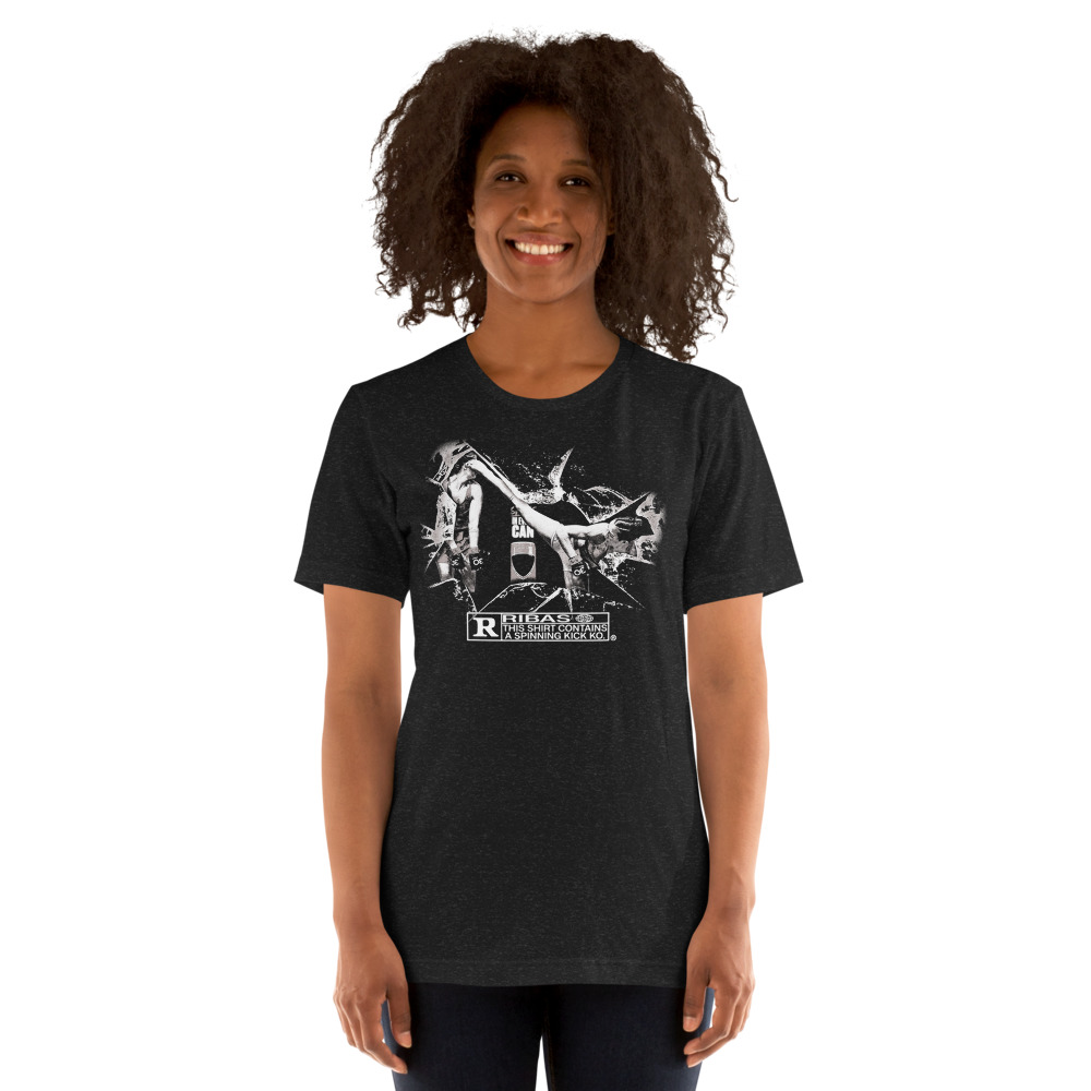 Spinning Kick by Ada Ribas T-Shirt