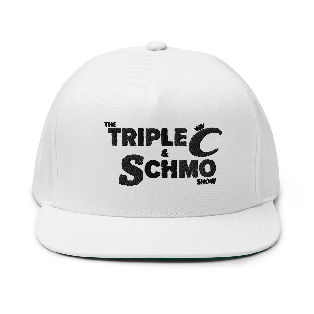 Triple C & Schmo Show Hat, Black Logo on MILLIONS Triple C & Schmo Show Hat, Black Logo