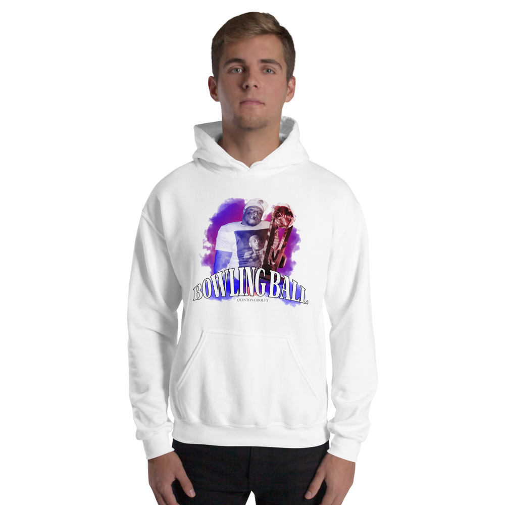Bowling Ball by Quinton "Q" Cooley Hoodie