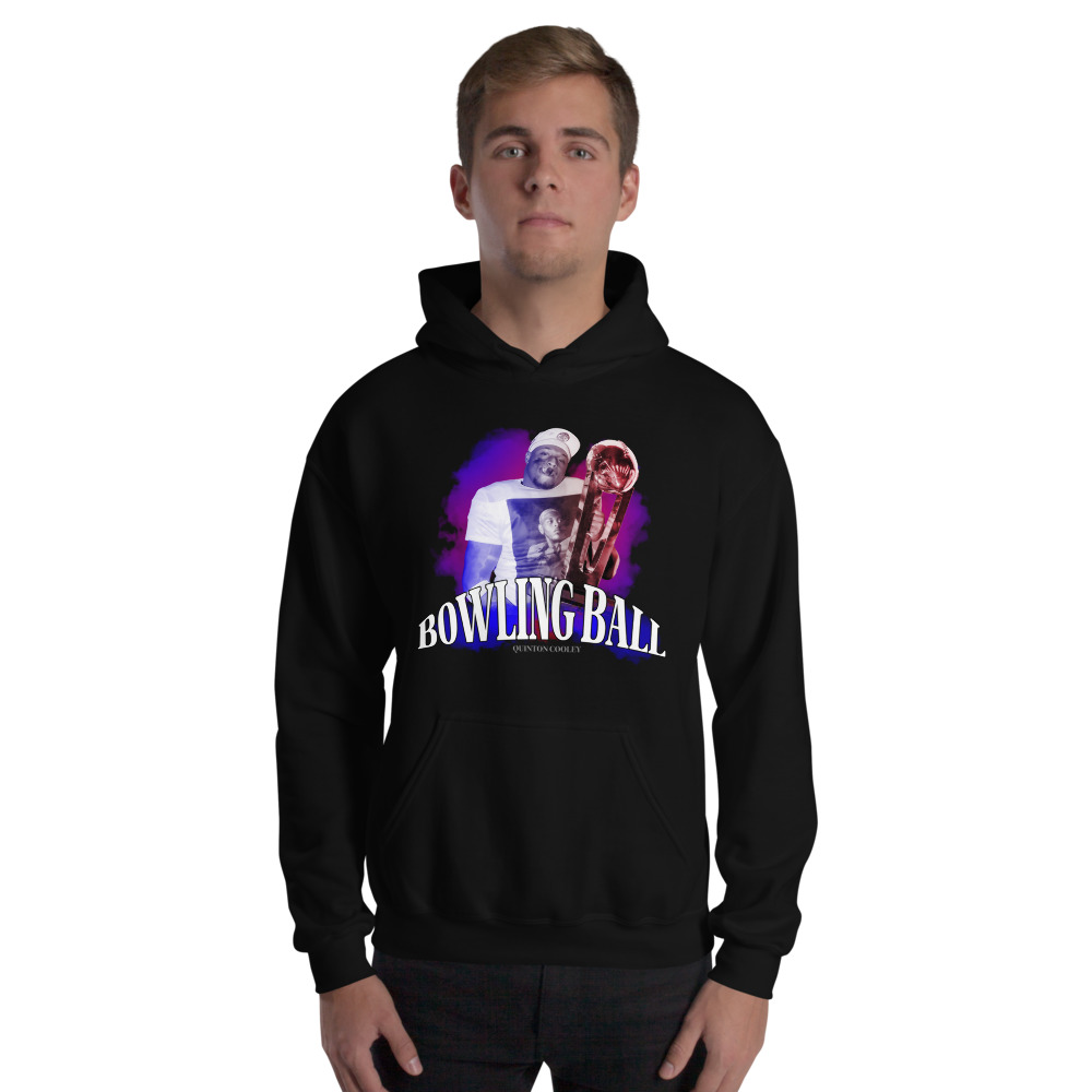 Bowling Ball by Quinton "Q" Cooley Hoodie