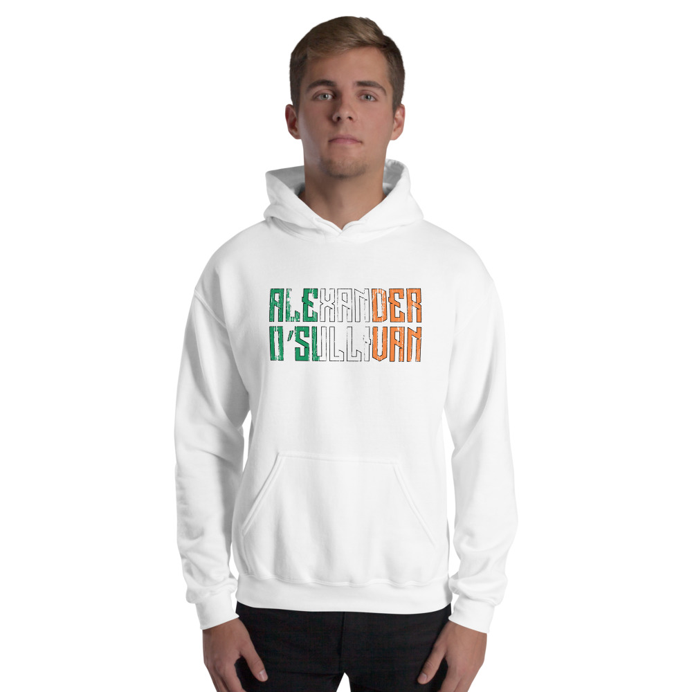 Alexander O'Sullivan Men's Hoodie, Light Logo