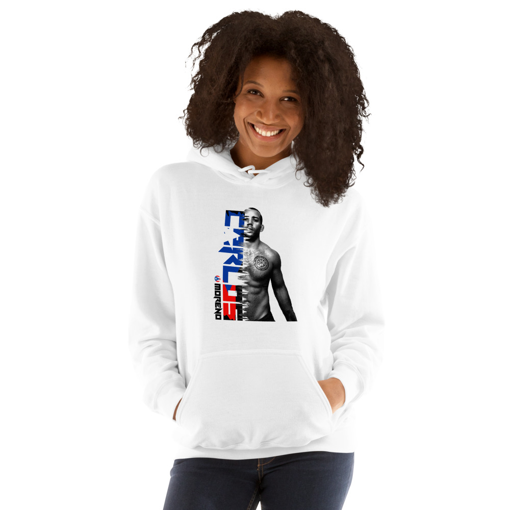 Carlos Moreno Women's Hoodie, Dark Logo