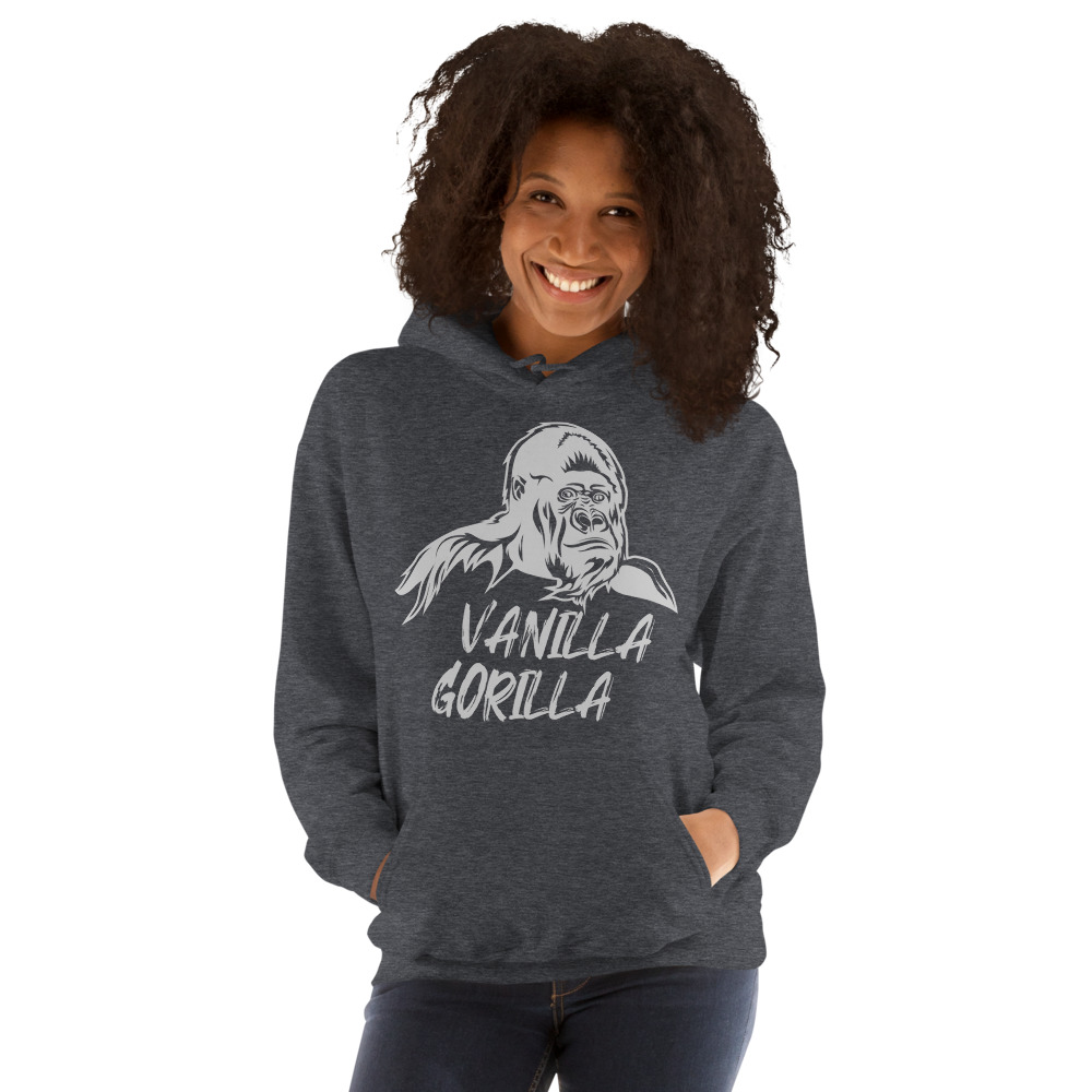 Vanilla Gorilla Christian Echols Unisex Hoodie, Light Logo